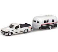 Maisto - Design Tow & Go, 1993 Chevrolet 454 SS Pick-up Caravan Trailer, 1:64