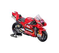 MAISTO Ducati Lenovo Team #23 Enea Bastianini 536396-23 Moto de Collection fidèle à l'original avec Direction et béquille latérale, à partir de 3 Ans