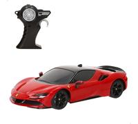 Maisto Ferrari SF90 Stradale Voiture télécommandée, échelle 1:24, réplique Officielle avec télécommande 2,4 GHz, Batterie Rechargeable, 6 Directions, Design réaliste pour Fans et collectionneurs