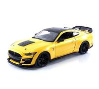1:18 MAISTO Ford Usa Mustang Shelby Gt500 Coupe 2020 Yellow Black MI31452Y