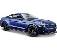 Maisto Ford Mustang GT 2015 1:24 bleu métallisé MAI-MA-31508BU