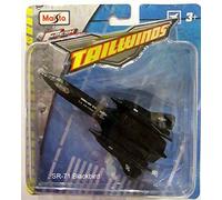 Maisto Fresh Metal Tailwinds Black Lockheed SR-71 Supersonic Jet