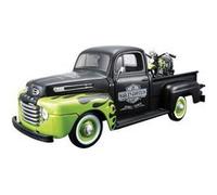 Maisto Harley Davidson - 1948 FL Panhead + 1948 Ford F-1 Pickup G
