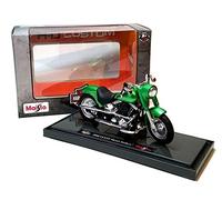 Maisto Harley Davidson FLSTF Street Stalker 2000 en vert à l'échelle 1/18