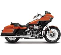 Maisto - HD - Moto - 2022 CVO Road Glide, orange métallique noir (série 44), boîte blister, 1:18