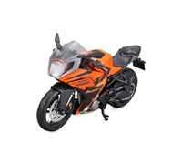 Maisto - Moto Special Edition - KTM rc 390 - Orange - Nouveaute 2024 : Moto Maisto à l’échelle 1/12eme - Moto de Grande Taille - Reproduction fidèle - M22907