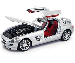 Maisto M31389 1:18 Mercedes-Benz SLS AMG, Rouge