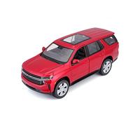 Maisto- Chevrolet Tahoe May Cheong GROUP-MAISTO-1/24 Chevy Rouge-Véhicule pour Enfant dès 3 ans-M31533, M31533