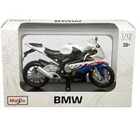 Maisto M32702 Moto-BMW S1000 RR 1:12 Modèles et Couleurs Assortis