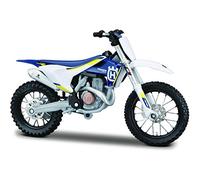 Maisto- Distributeur de 18 pièces pour Moto Husqvarna FC 450, M34007-16909, Coleurs Assorties