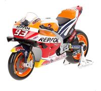 Maisto M36372M REPSOL Honda RC2 13V Motorbike-Marquez #93 2021 - Réplique de Voiture de Collection moulée sous Pression Incroyablement détaillée, modèle Sport, préconstruit, Rouge, 1:18