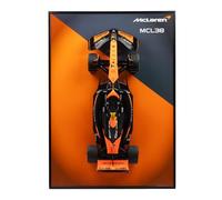 Maisto McLaren MCL38 RC F1 Car, Lando Norris #4, 1:10 Scale, with Photo Frame Display