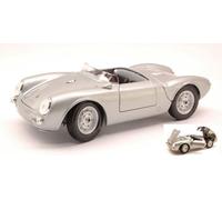 Maisto MI31843 Porsche 550 A Spyder 1953 Silver 1:18 MODELLINO Die CAST Model Compatible avec