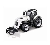 Maisto Mini Working Machines VALTRA M2/Q Tractor with Front Loader - 3” Scale - Incredibly Detailed Die-Cast Replica Collectible Model