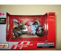 MAISTO MINIATURE MOTO GP 500 DUCATI GRESINI N°93 BAGNA FRANCISCO 2024 1/18°