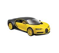 Maisto Modèle Bugatti 31514 Chiron Noir Jaune Maßstab 1:24 Auto Collectionneur