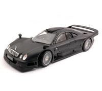 Maisto Modèle Mercedes CLK-GTR Streetversion (Noir Mat, Maßstab 1:18)
