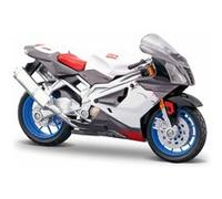 Maisto Modèle réduit Wheelers 2 Aprilia RSV 1000R Échelle 1/18 Blanc