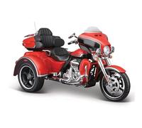 Maisto CVO Tri-Glide 2021, Rot 1:12 Modèle réduit de voiture
