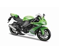 Maisto- Moto Kawasaki Ninja ZX-10R, M32709, Motifs et Couleurs Assorties