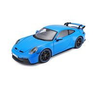 Maisto- May Cheong GROUP-MAISTO-1/18 Porsche 911 GT3 2022-Bleue-Véhicule pour Enfant dès 3 ans-M36458B, M36458B, Bleu