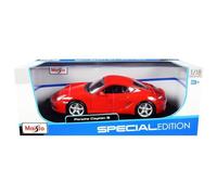 Maisto Porsche Cayman S Rouge à l'échelle 1/18 (31122R)