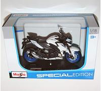 Maisto - Suzuki GSX-S750 ABS (blanc) modèle moulé sous pression échelle 1:18