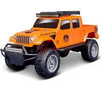 Maisto Tech 581603 - Voiture Télécommandée - Jeep Gladiator (Orange, 71Cm) R/C