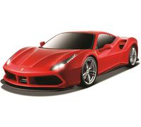 Maisto Tech 582133 - Voiture Télécommandée Ferrari 488 GTB (Rouge, 56cm) Jouet