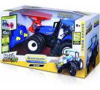 Maisto-Tech 82303 - Tracteur télécommandé - New Holland T8.320 42cm, avec pelle à neige