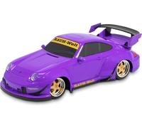 Maisto Tech 82340 - Voiture télécommandée - Porsche 911 993 RWB (violet, échelle 1:24)