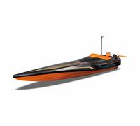 Maisto Tech Bateau Télécommandé Speedboat Hydro Blaster Noir Orange RTR