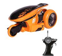 Moto télécommandée Cyklone 360 - MAISTO Tech - Roue inclinable - Noir
