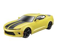 Maisto Tech R/C Chevrolet Camaro SS Voiture télécommandée à l'échelle 1/24 2,4 GHz avec poignée Pistolet à Commande à partir de 5 Ans 20 cm Jaune (581516)