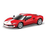 Maisto Tech R/C Ferrari 296 GTB Bluetooth Racer 582650-7 Voiture télécommandée en métal à partir de 6 Ans Contrôle par Application & lumière & Batterie Bluetooth 5.0-7 km/h Voiture contrôlée par