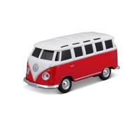 Maisto Tech R/C Power Racer Volkswagen T1 Samba - Véhicule télécommandé avec application et contrôle de la batterie, 6 ans, rouge (582650-3)