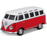 Maisto Tech R/C Power Racer Volkswagen T1 Samba - Véhicule télécommandé avec contrôle par application et batterie, à partir de 6 ans, rouge (582650-3)