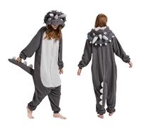 MAISUIZI Combinaison pyjama Triceratops pour adulte - Unisexe - Cosplay - Halloween - Noël - Costume de carnaval, Pyjama Triceratops Cartoon, L