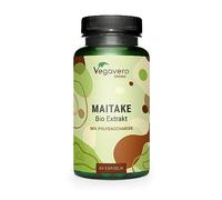 Maitake BIO Vegavero® | Dosage Élevé : 7500 mg | Extrait Standardisé à 50% de Polysaccharides | Antioxydant Naturel + Anti Stress | Sans Additifs | 60 Gélules | VEGAN