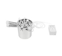 Maiteur électrique de Vache, 4,1 Pieds de Silicone Tube 7L Machine Traite Chèvre pour la Ferme (Prise UE)