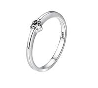 MAITONGG Bagues En Argent Sterling 925 Bagues De Fiançailles Coupe Ovale Solitaire Cubic Zirconia Cz Promise Rings Pour Son Cadeau De Mariage Taille 6 7 8 9
