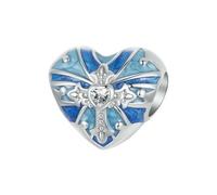 MAITONGG Bleu Papillon Breloques 925 Argent Sterling Papier Avion Pendentif Fleur Perles S’Adapter Aux Femmes Original Bracelet Collier