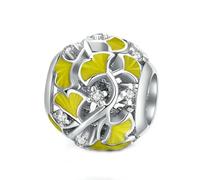 MAITONGG Marguerite Fleur Breloques 925 Argent Sterling Mariage Perles Vintage Pendentif Bricolage Bracelet Collier Fabrication De Bijoux