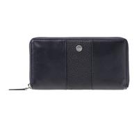 Maître Auen Dietrun Porte-monnaie Protection RFID Cuir 19 cm bleu