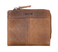 Maître Birkenfeld Alberta Porte-monnaie Protection RFID Cuir 11 cm brun