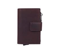 Maître Birkheim C-Four Étui pour cartes de crédit Protection RFID Cuir 6.5 cm brun