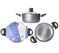 Maitre Chef Aluminium Cuivre Forgé Faitout, 24cm/2.5cm Diamètre