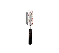 Maitre Chef Spatule Coudée en INOX, Noir/Gris