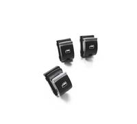 Maître Chromé D'alimentation Électrique Voiture Pour A3 8P Pour A4 Pour C5 Pour A6 C6 S6 RS6 Pour Q7 Commutateur Commande Fenêtres 4F0 959 851 H 855 B Interrupteur FenêTre(3Pcs 855)