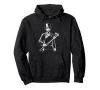 Maître Cuisinier à saucisses Abraham Lincoln BBQ Grill Sweat à Capuche